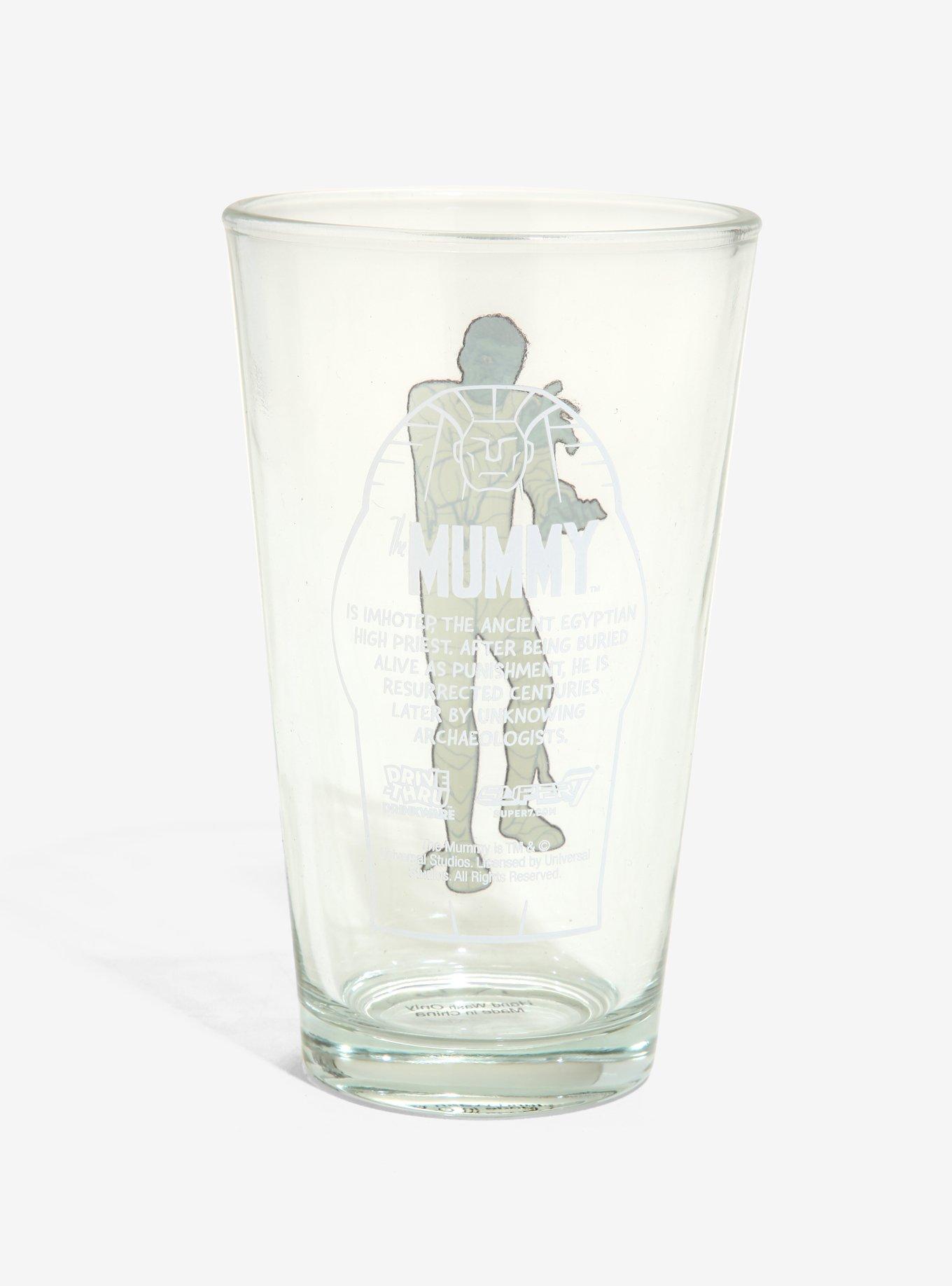 Super7 Universal Monsters The Mummy Pint Glass, , alternate