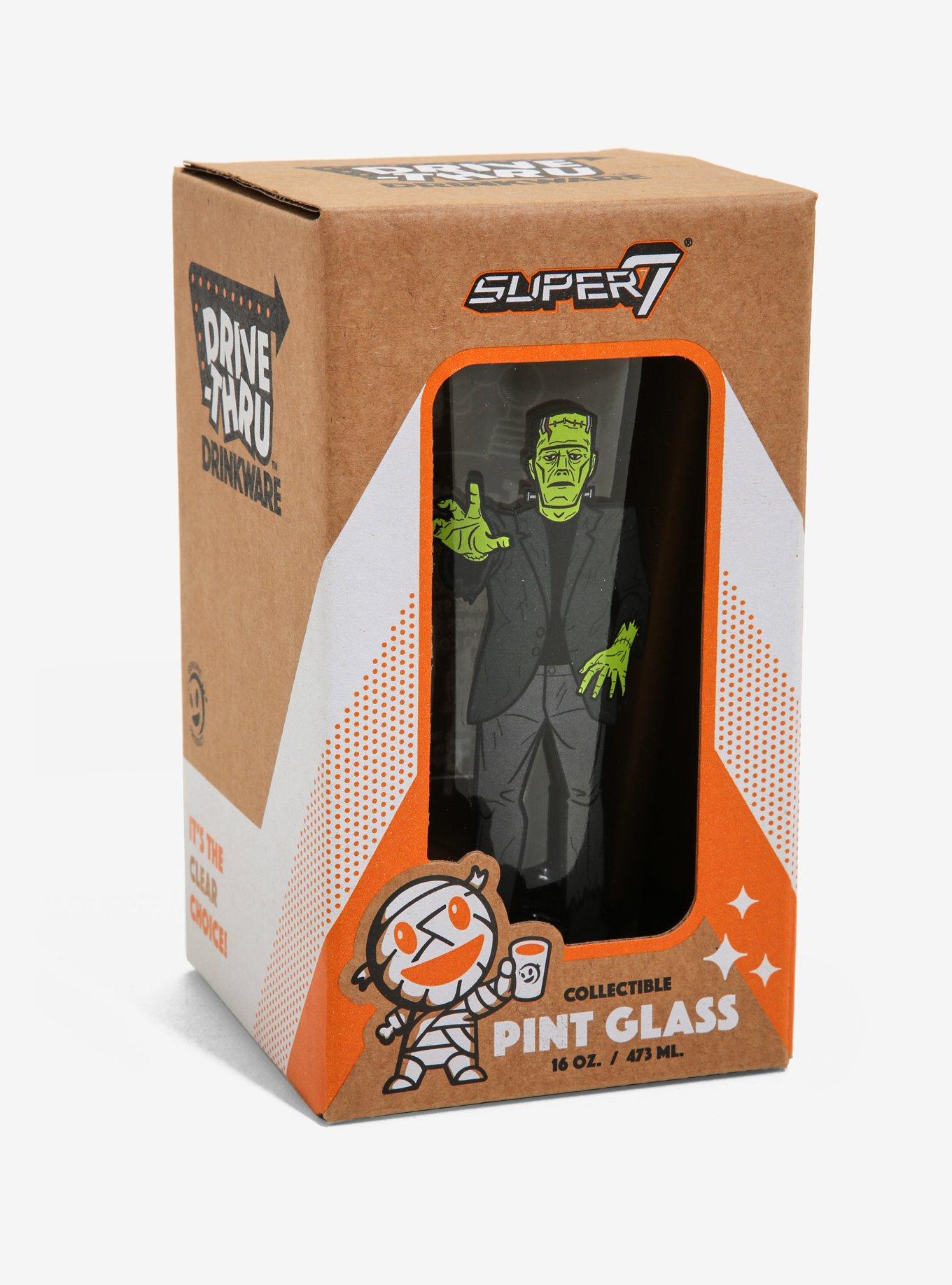 Super7 Universal Monsters Frankenstein Pint Glass, , alternate