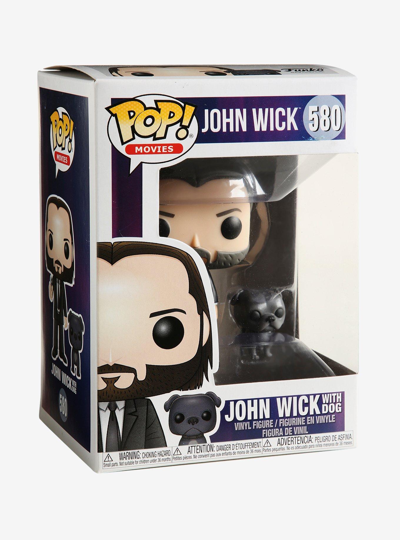 Funko John Wick Pop! Movies John Wick With Dog Vinyl Figures | Hot