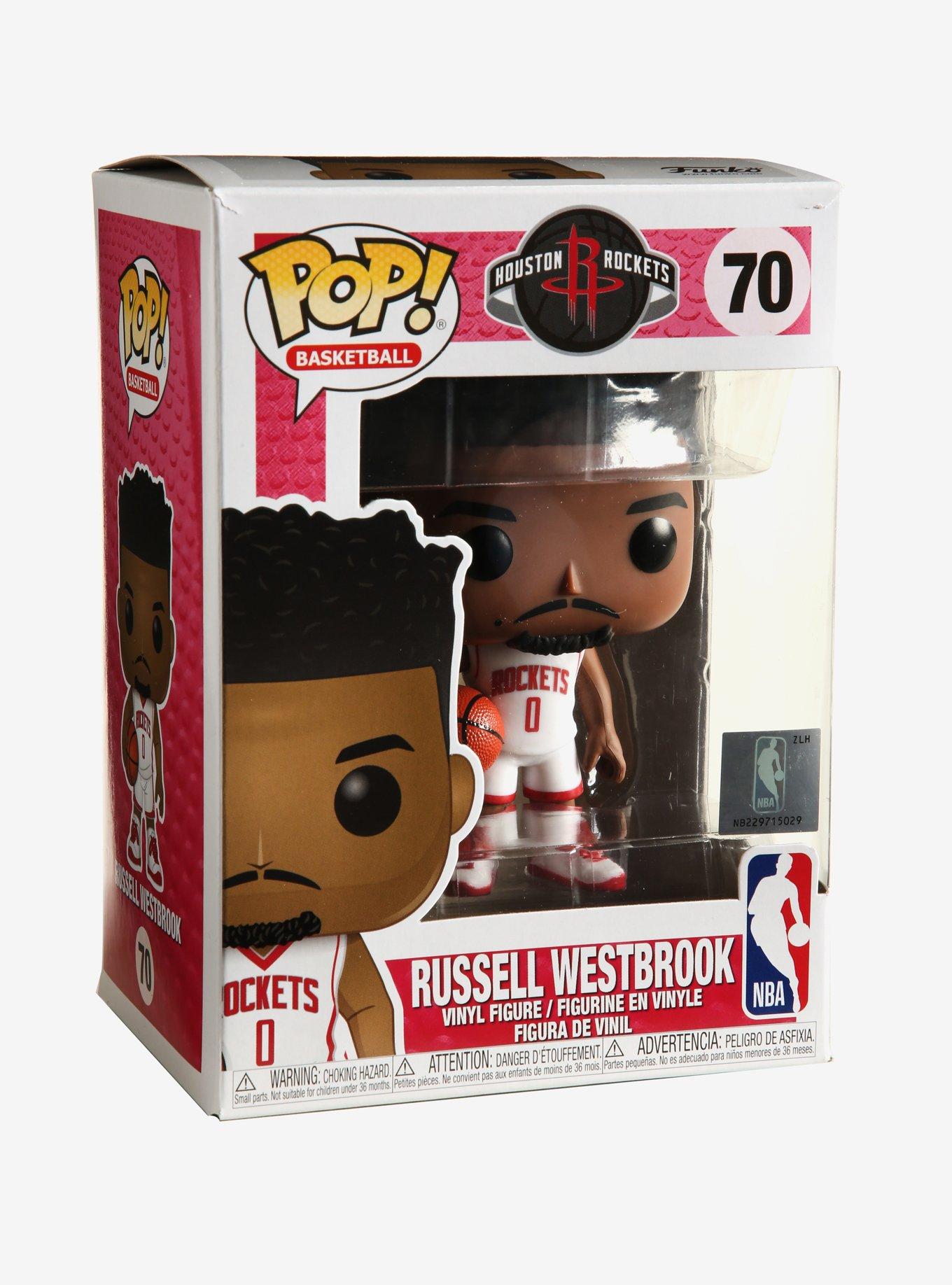 Funko NBA Rockets Pop! Basketball Russell Westbrook Vinyl Figure, , alternate