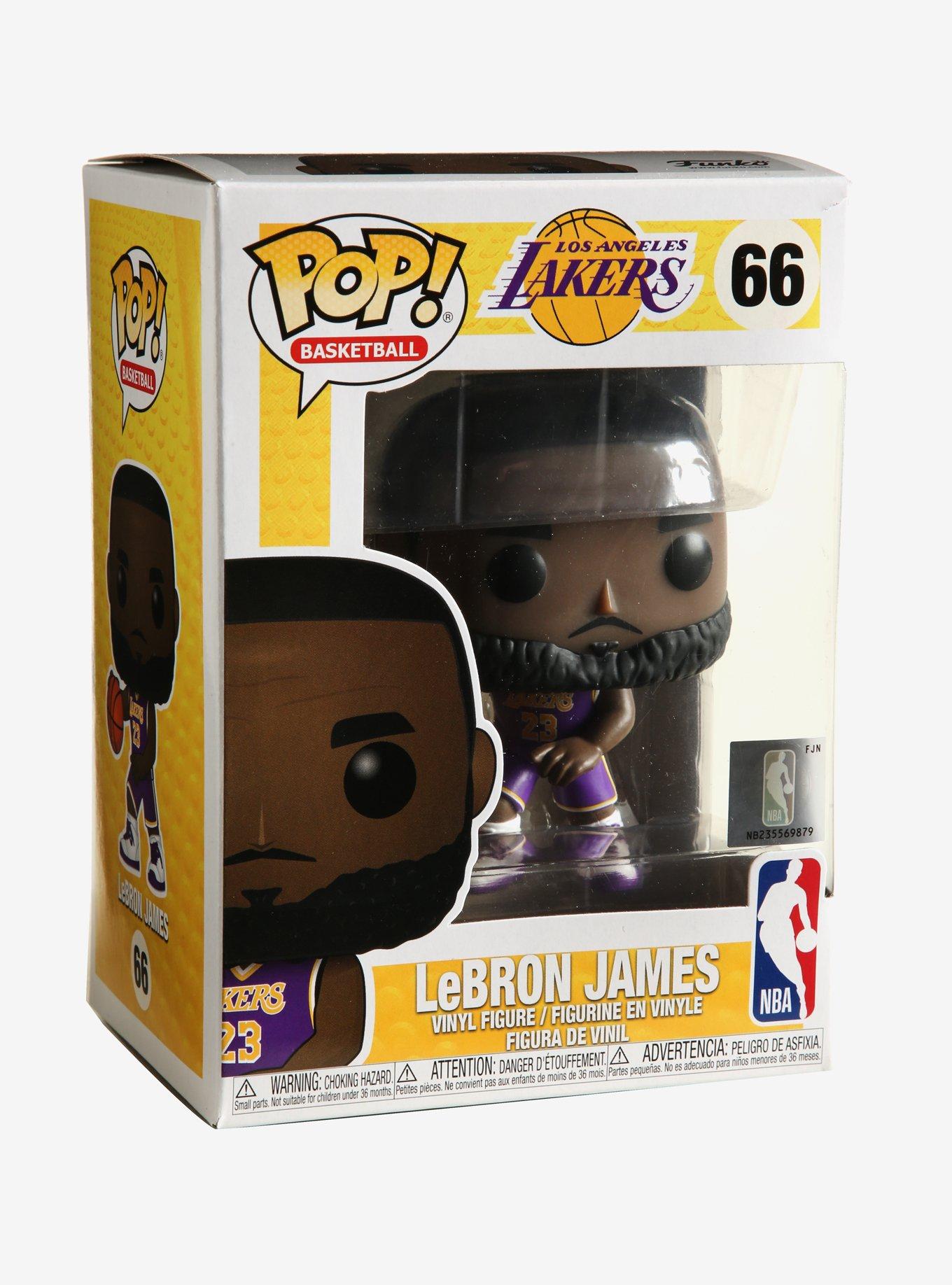 Funko Pop! NBA Los Angeles Lakers LeBron James Vinyl Figure, , alternate