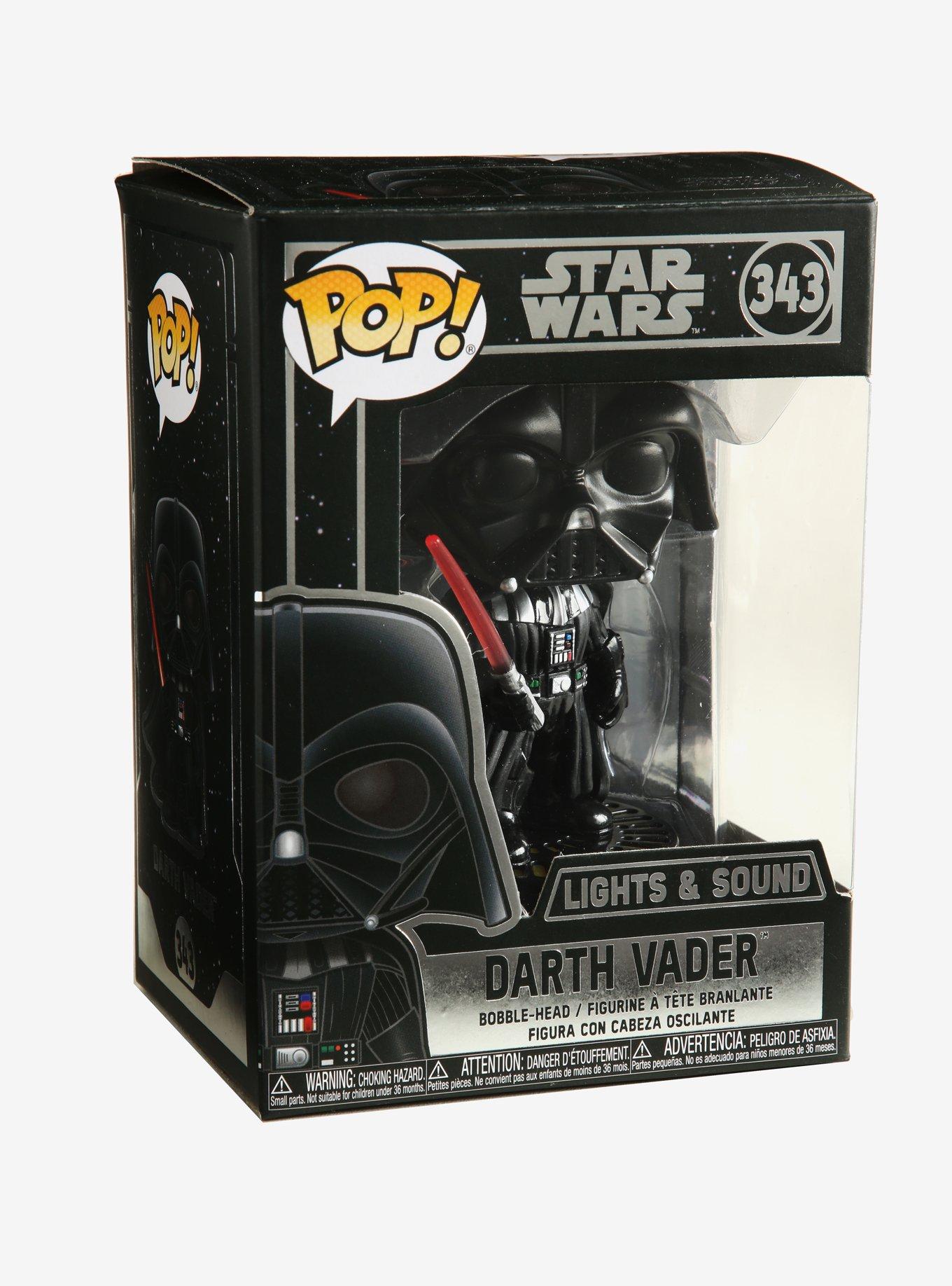 Funko Star Wars Pop! Darth Vader (Lights & Sound) Vinyl Bobble-Head, , alternate