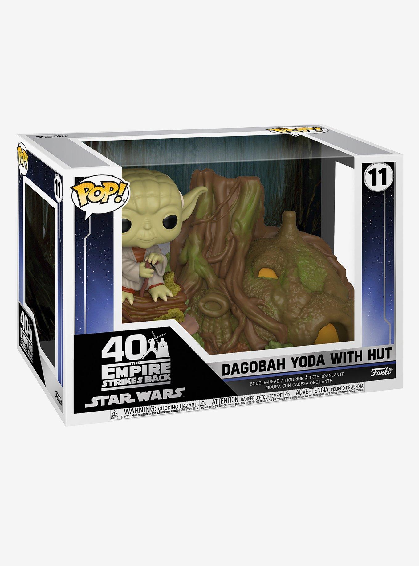 Funko Star Wars: The Empire Strikes Back Pop! Dagobah Yoda With Hut Vinyl Bobble-Head, , alternate