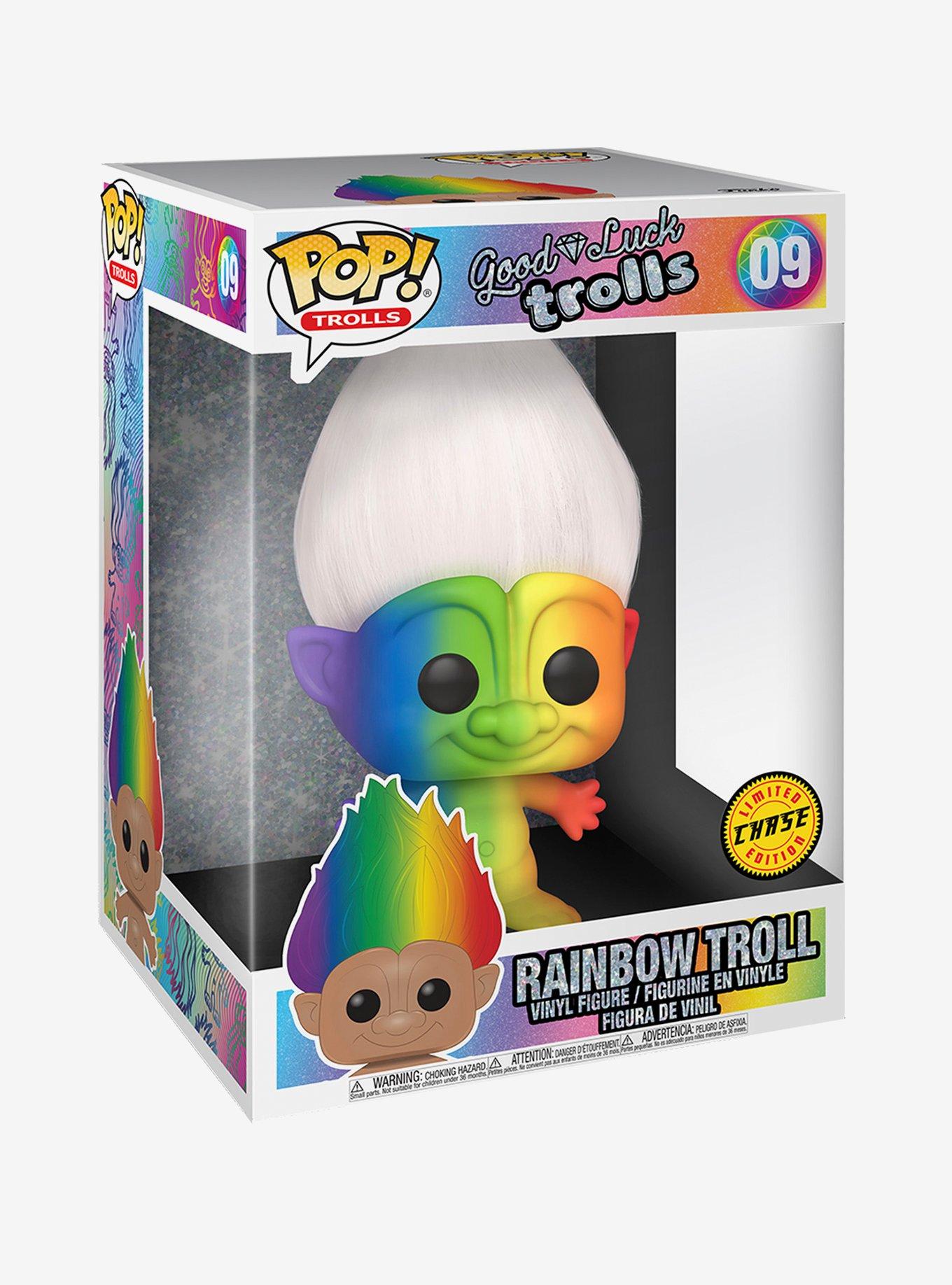 Funko Good Luck Trolls Pop! Trolls Rainbow Troll 10 Inch Vinyl Figure, , alternate