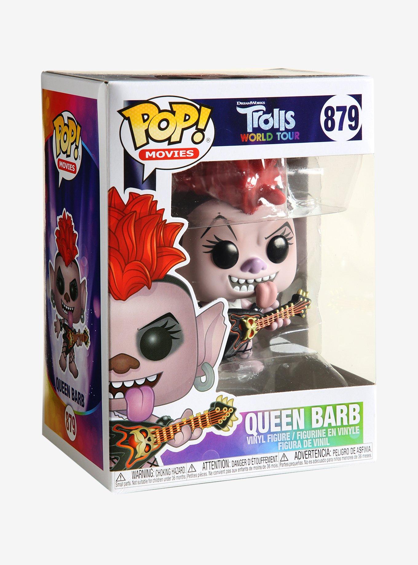 Funko Trolls World Tour Pop! Movies Queen Barb Vinyl Figure, , alternate