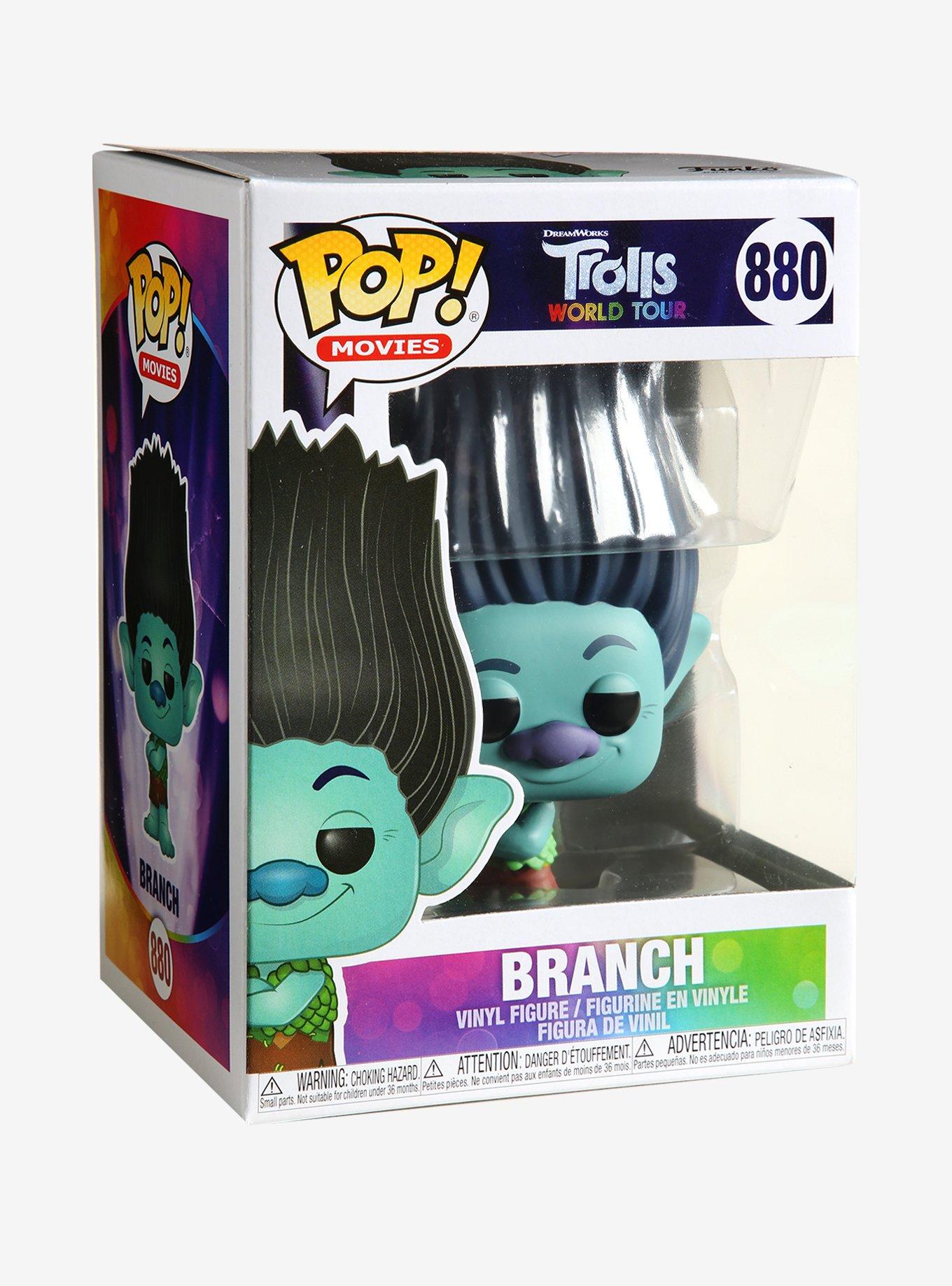 Funko Trolls World Tour Pop! Movies Branch Vinyl Figure, , alternate