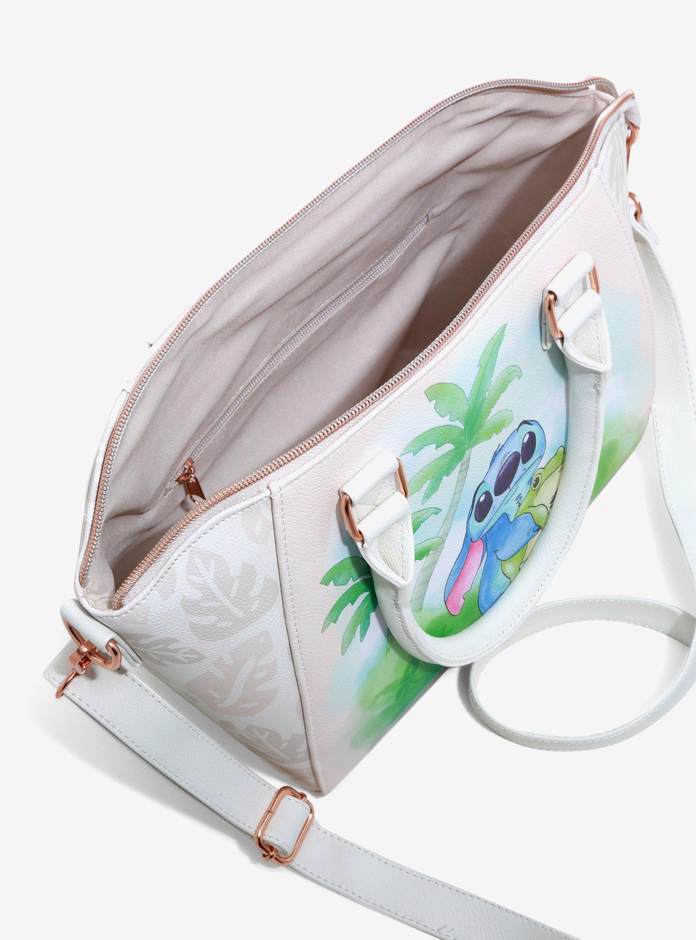 Loungefly Disney Lilo & Stitch Frog Satchel Bag, , alternate