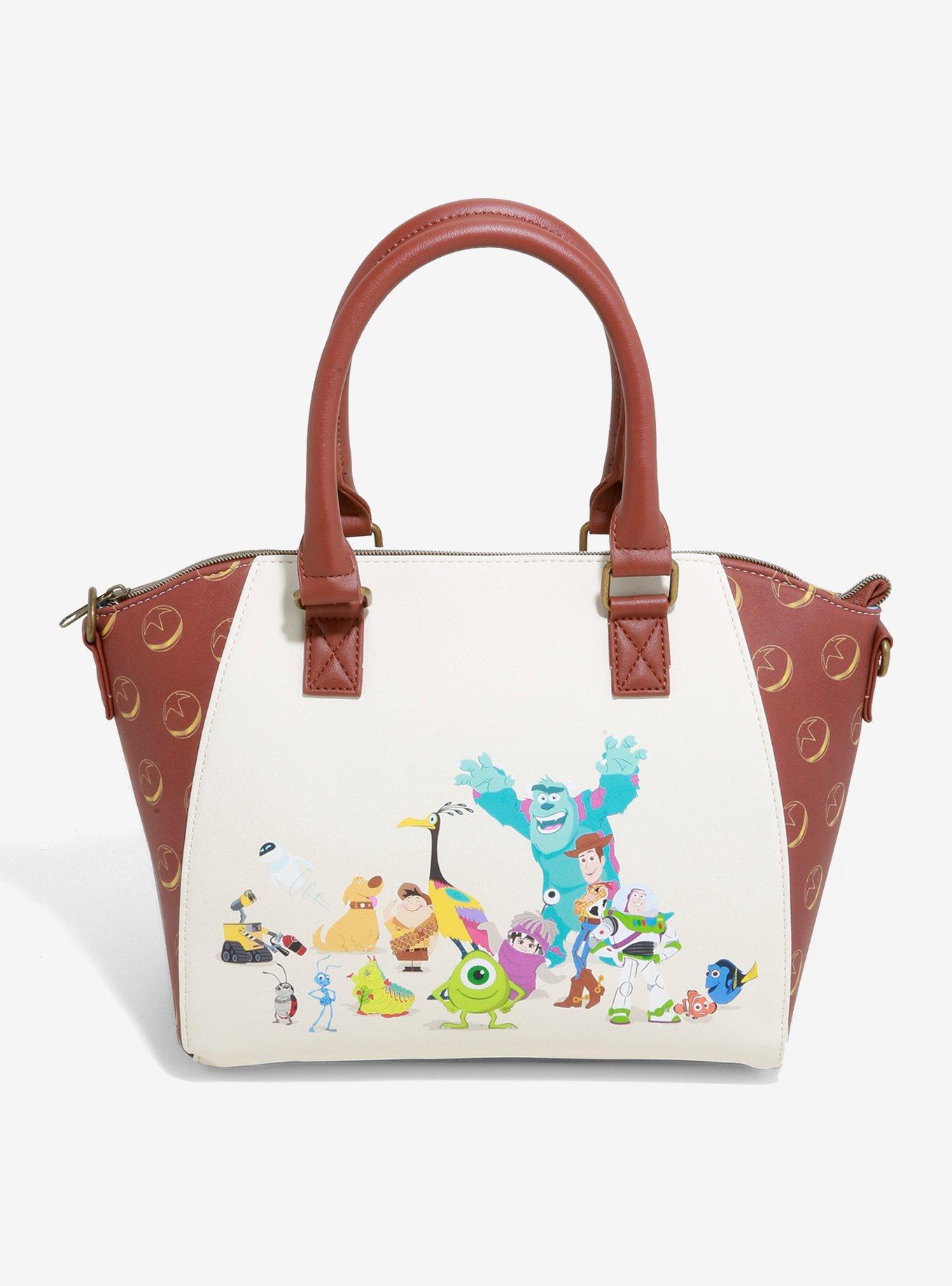 Loungefly Disney Pixar Characters Satchel Bag, , alternate