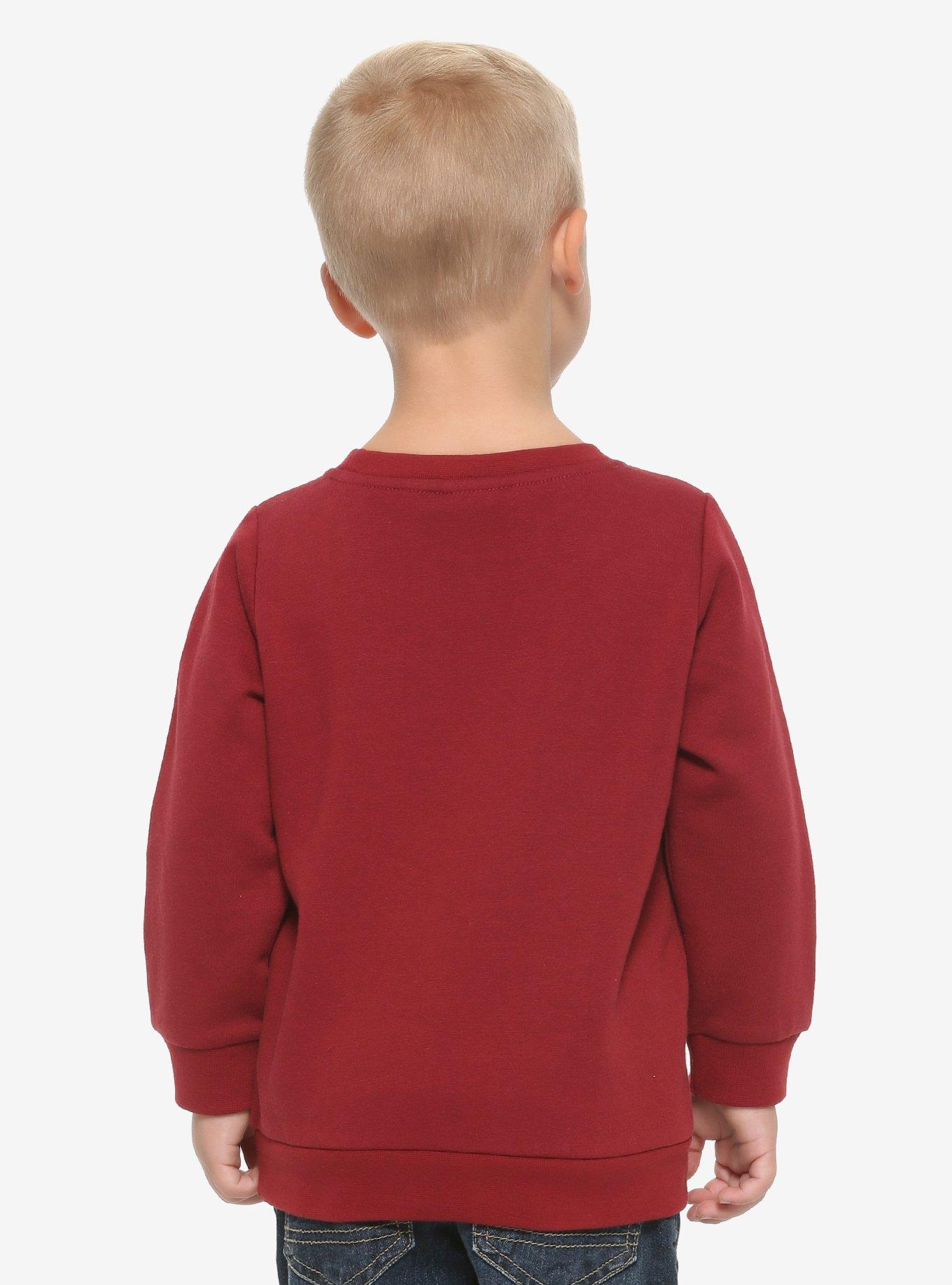 Disney Lady and the Tramp Scamp Toddler Crewneck - BoxLunch Exclusive, RED, alternate