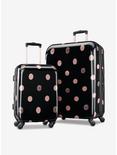 Disney Minnie Lux Dots Carry On Spinner Hardside Luggage, , alternate