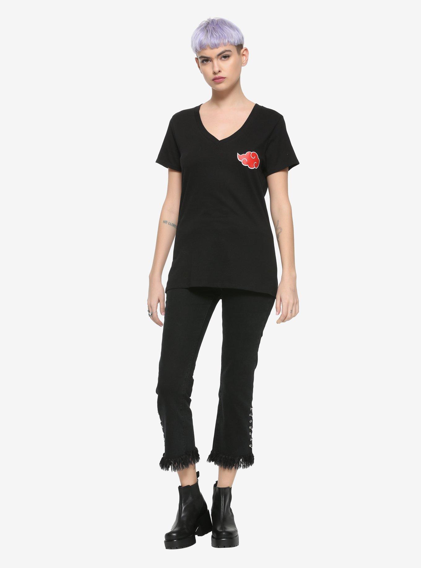 Naruto Shippuden Akatsuki Clan Girls T-Shirt, MULTI, alternate