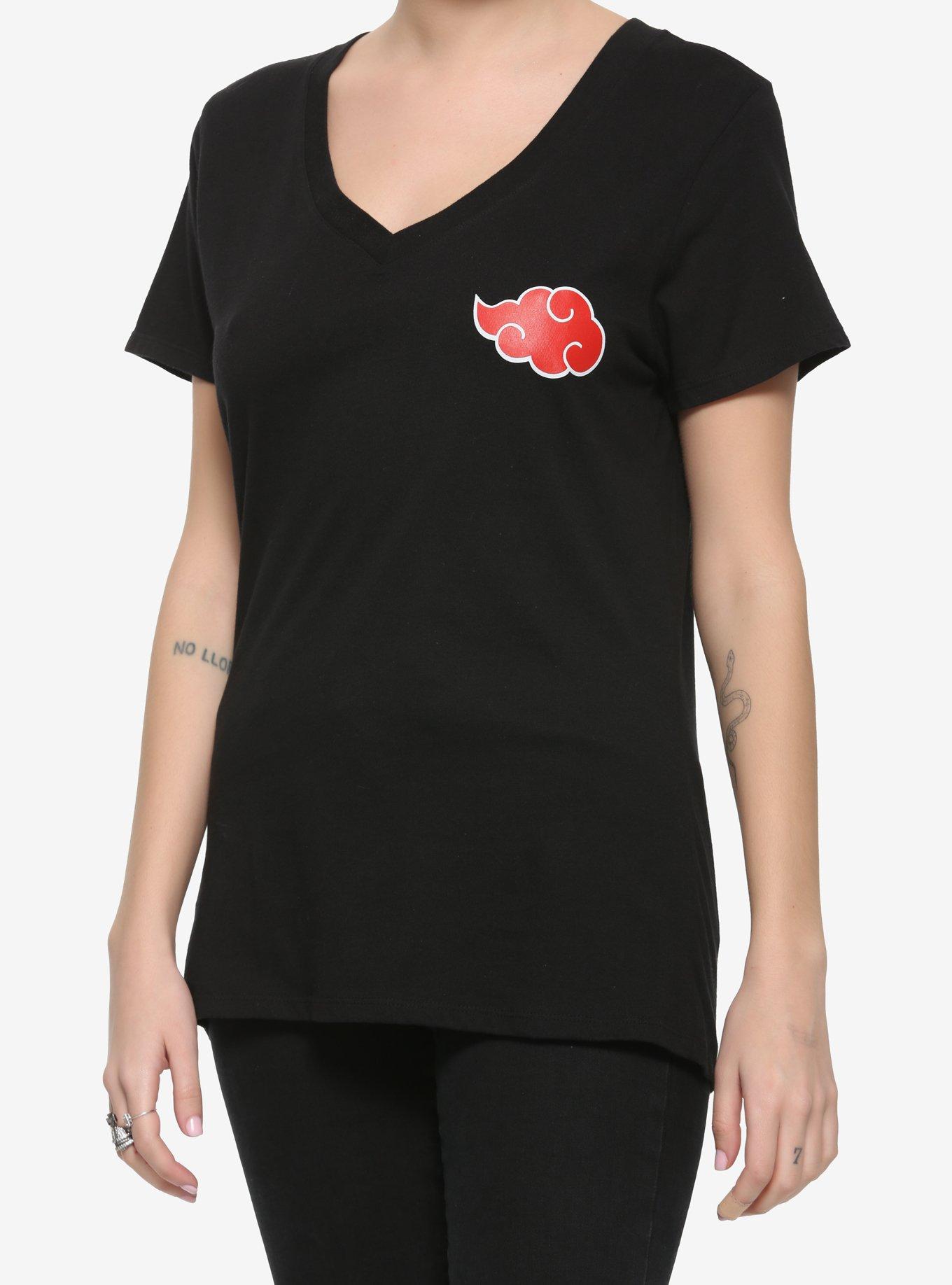 Naruto Shippuden Akatsuki Clan Girls T-Shirt, MULTI, alternate