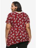 Disney Mickey Mouse Allover Shark Bite Girls T-Shirt Plus Size, MULTI, alternate