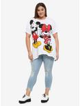 Disney Mickey Mouse & Minnie Mouse Shark Bite Girls T-Shirt Plus Size, MULTI, alternate