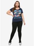 Disney Lilo & Stitch Vignettes Girls Crop T-Shirt Plus Size, MULTI, alternate