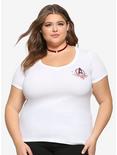 Marvel The Avengers Tattoo Flash Girls T-Shirt Plus Size, , alternate