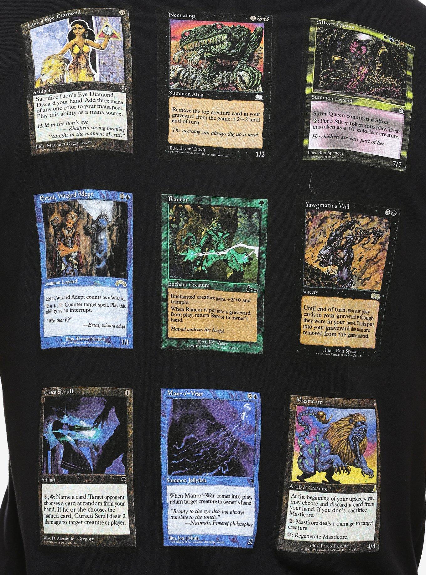 Magic: The Gathering Cards T-Shirt - BoxLunch Exclusive, , alternate