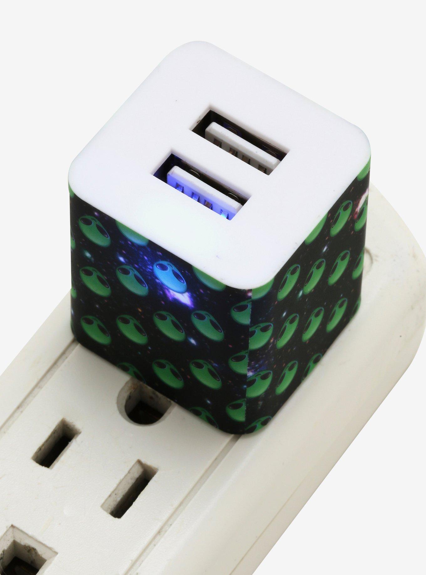 Green Alien LED Wall Charger, , alternate