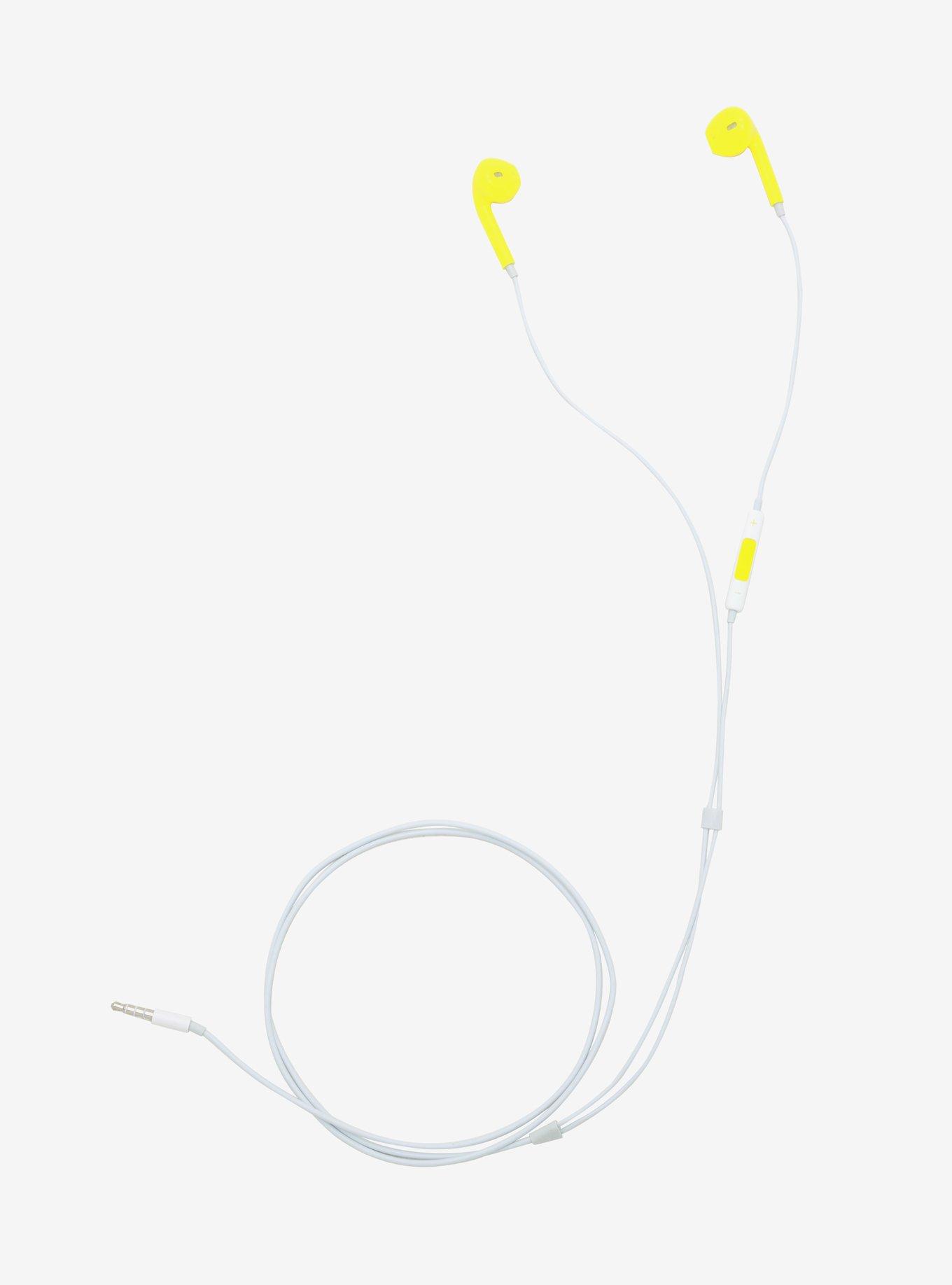 Bright Yellow Earbuds, , alternate