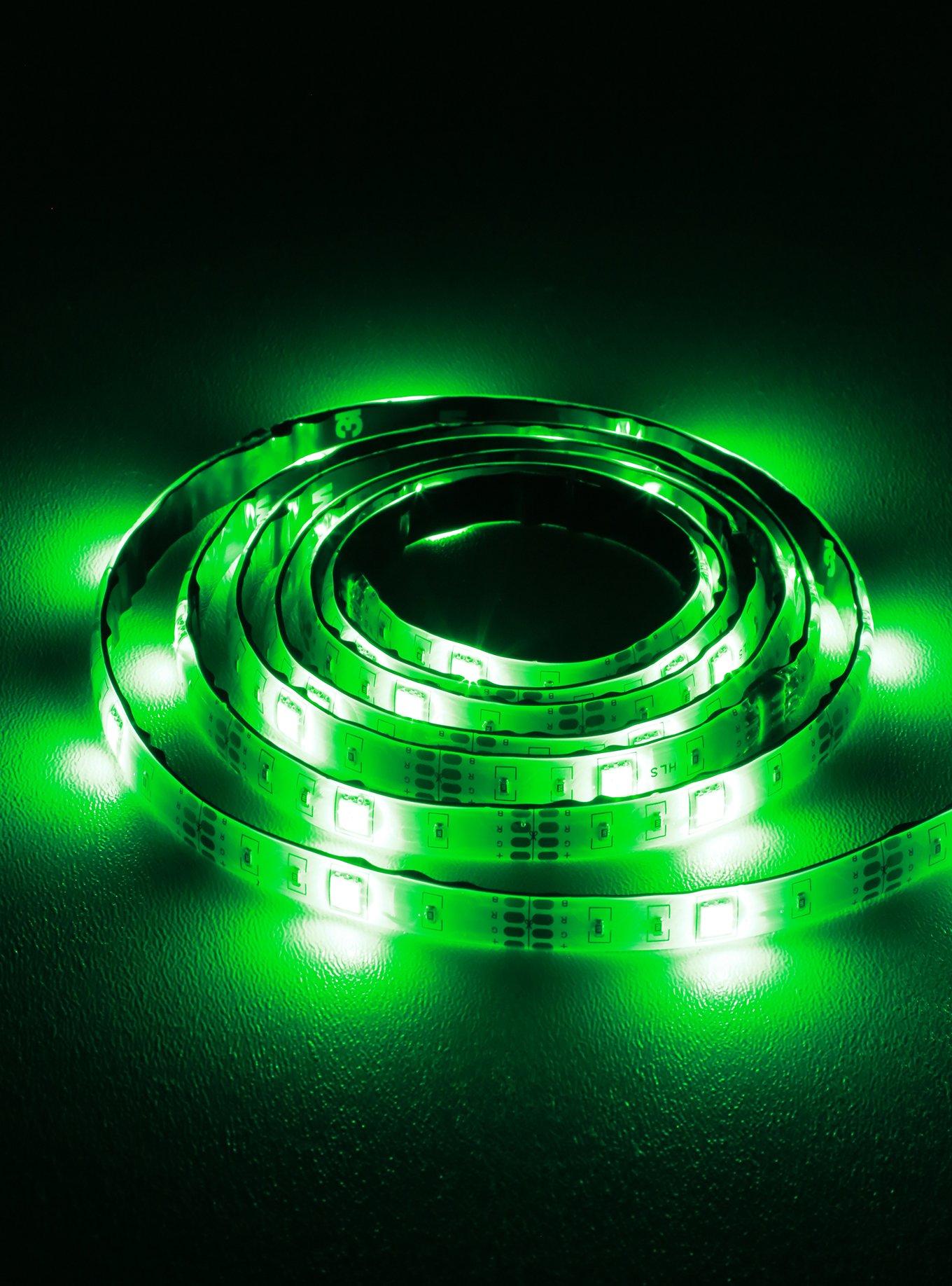 Sharper Image Remote Controlled LED Strip Lights, , alternate