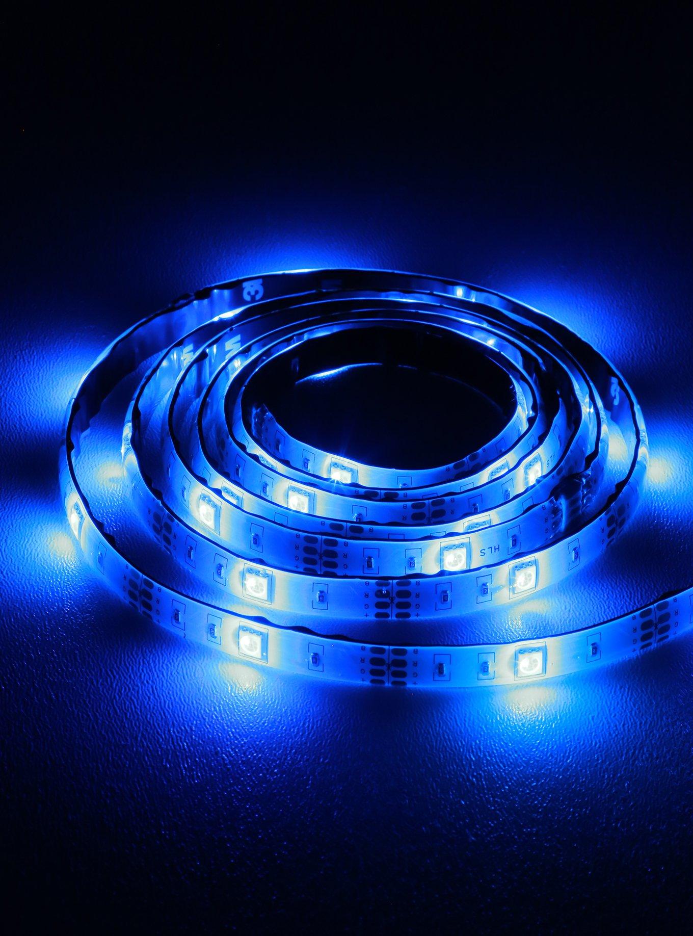 Sharper Image Remote Controlled LED Strip Lights, , alternate