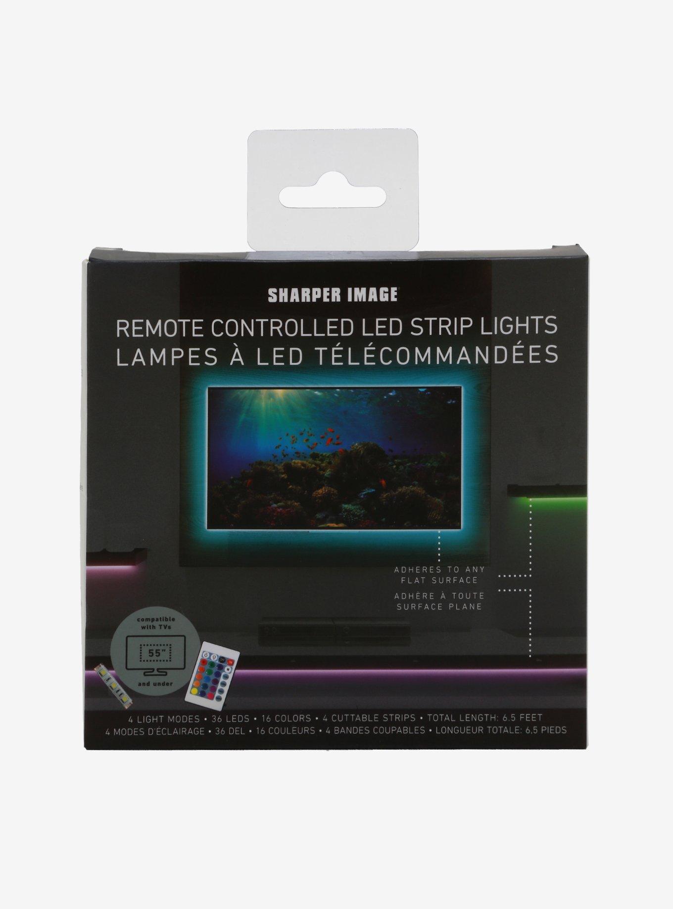 Sharper Image Remote Controlled LED Strip Lights, , alternate