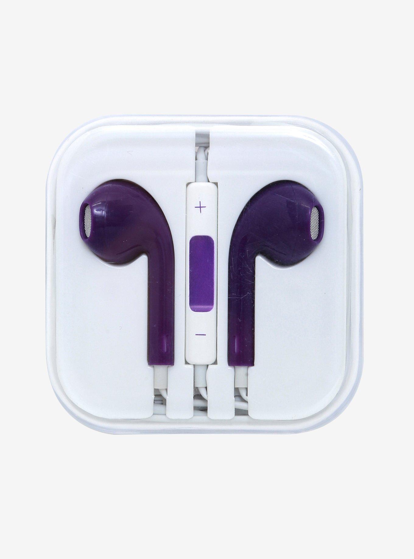Matte Purple Earbuds, , alternate