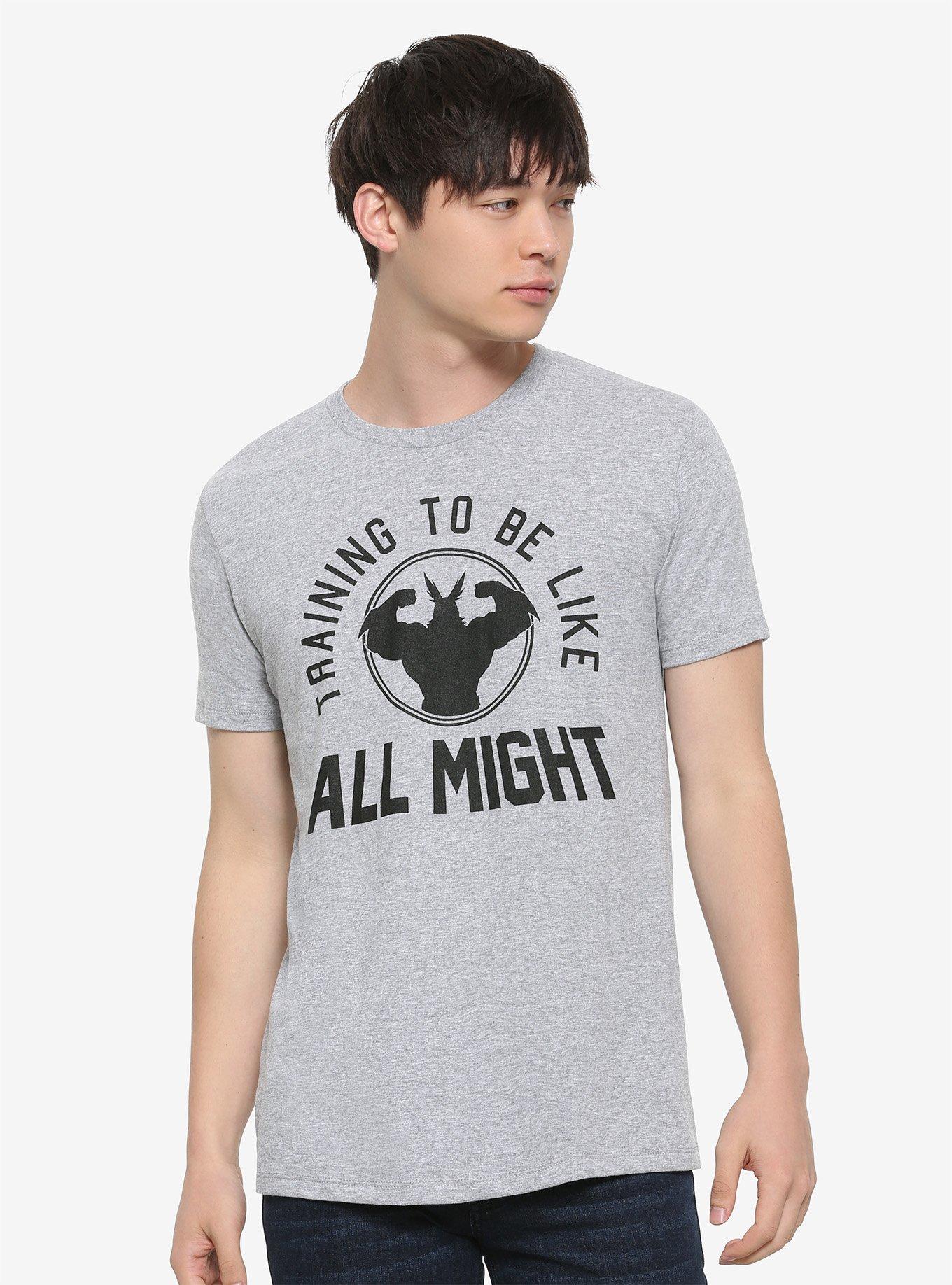 My Hero Academia Training To Be Like All Might T-Shirt, WHITE, alternate