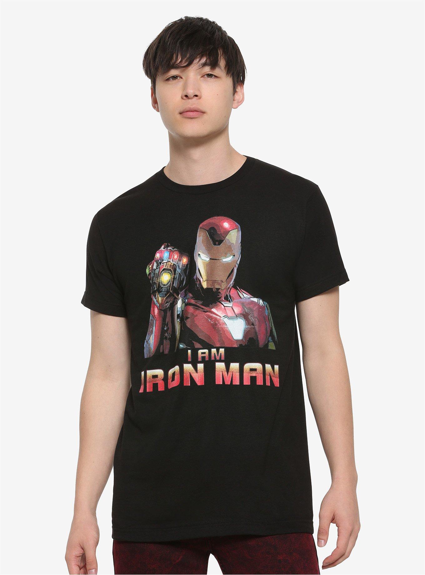 Marvel Avengers: Endgame Iron Man Iron Gauntlet T-Shirt, MULTI, alternate