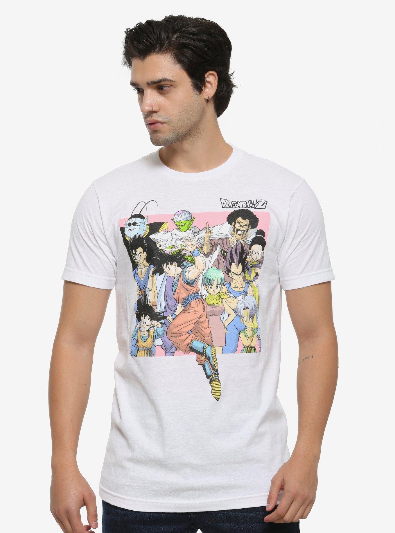 Dragon Ball Z Group Box T-Shirt, MULTI, alternate