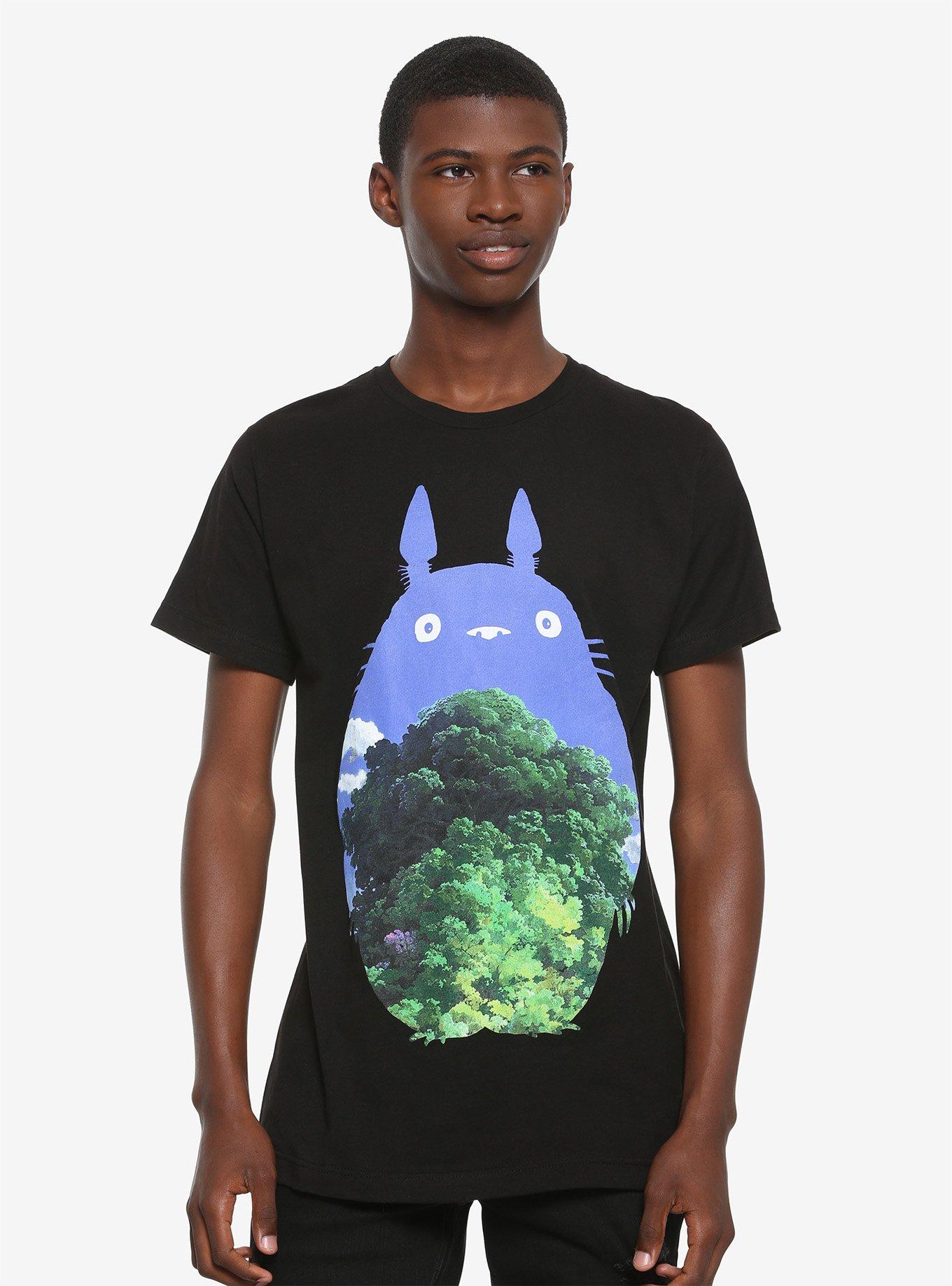 Studio Ghibli My Neighbor Totoro Silhouette & Tree T-Shirt, MULTI, alternate