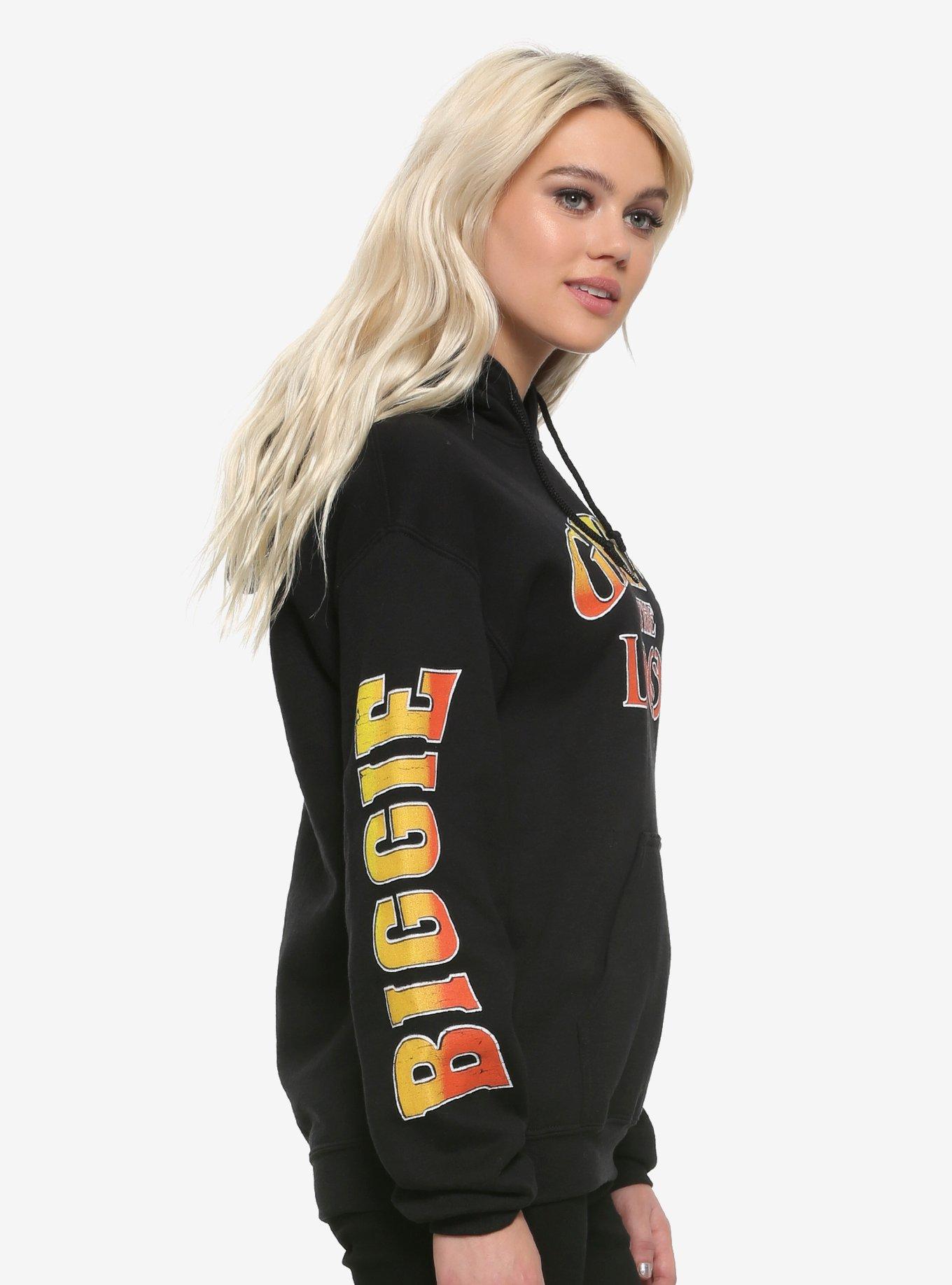 The Notorious B.I.G. Gimme The Loot Girls Hoodie, BLACK, alternate