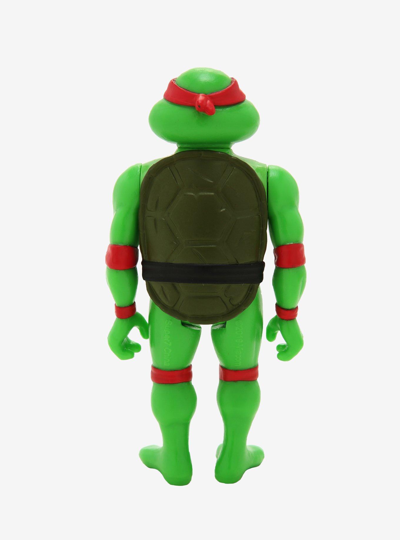 Super7 ReAction Teenage Mutant Ninja Turtles Raphael Collectible Action Figure, , alternate