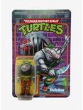 Super7 ReAction Teenage Mutant Ninja Turtles Rocksteady Collectible Action Figure, , alternate