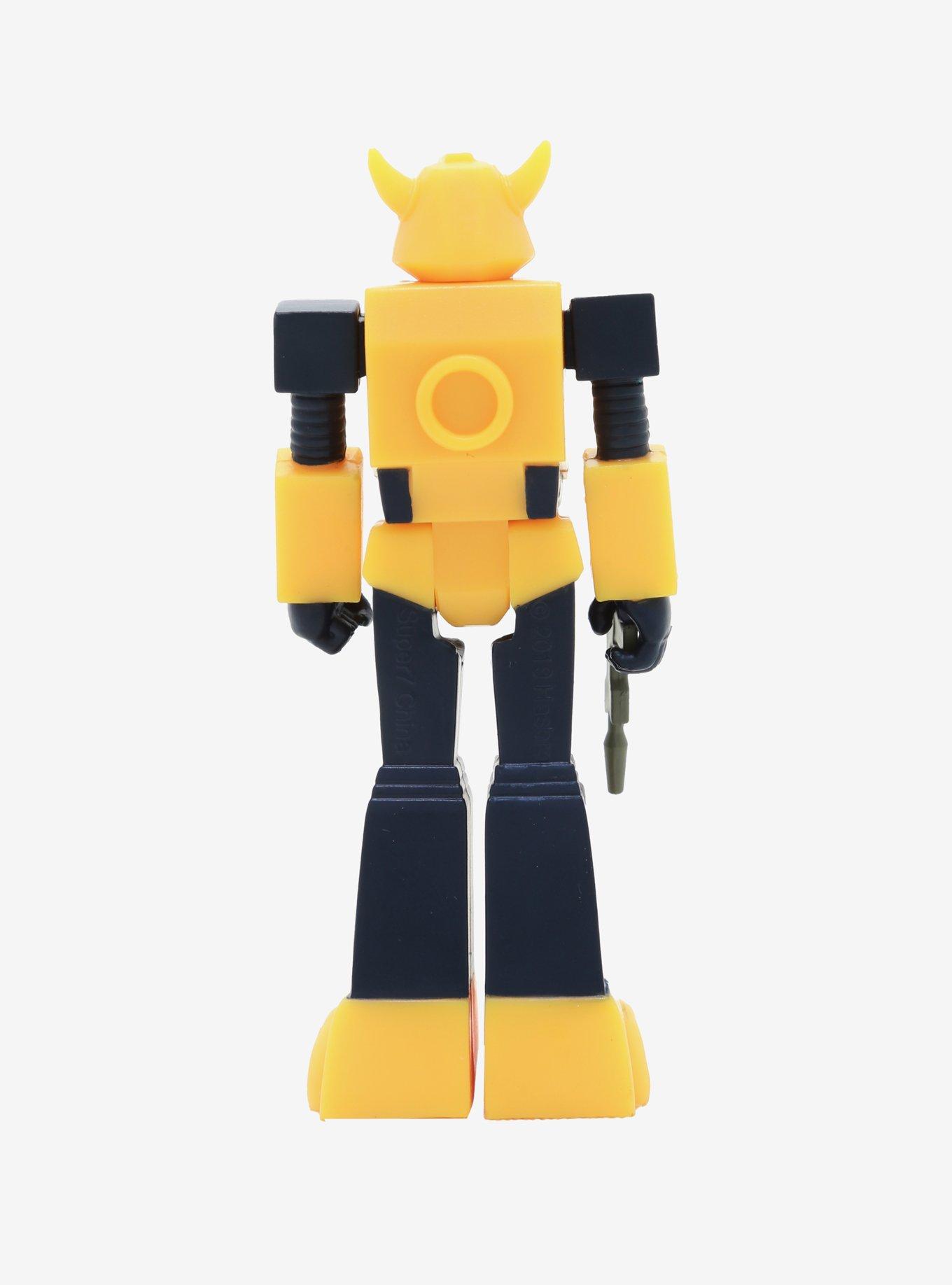 Super7 ReAction Transformers Bumblebee Collectible Action Figure, , alternate