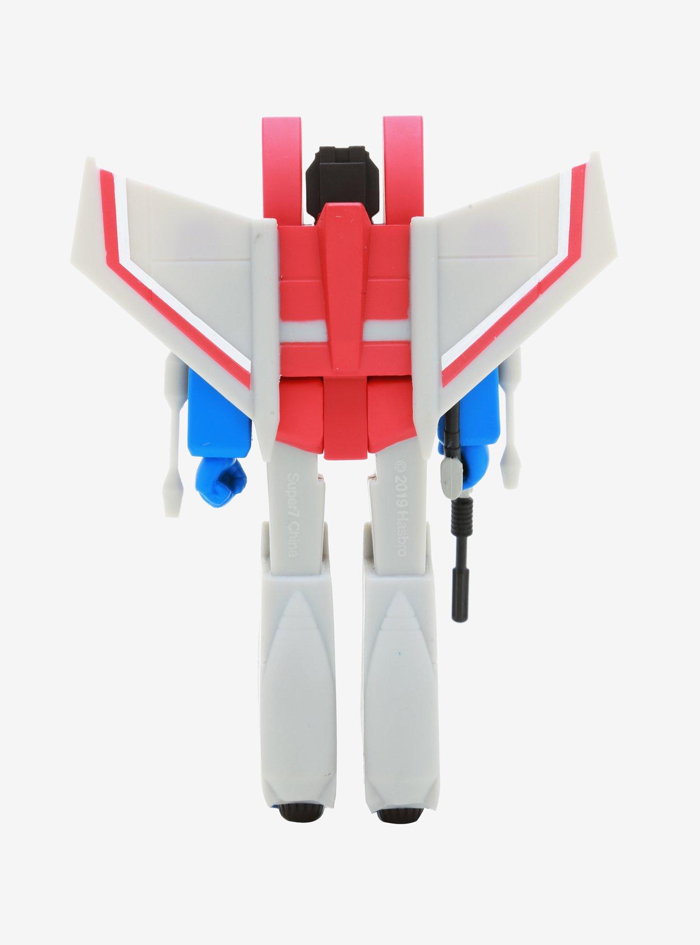 Super7 ReAction Transformers Starscream Collectible Action Figure, , alternate