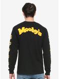 Jay And Silent Bob Reboot Chalkline X Mooby's Black Long-Sleeve T-Shirt, BLACK, alternate