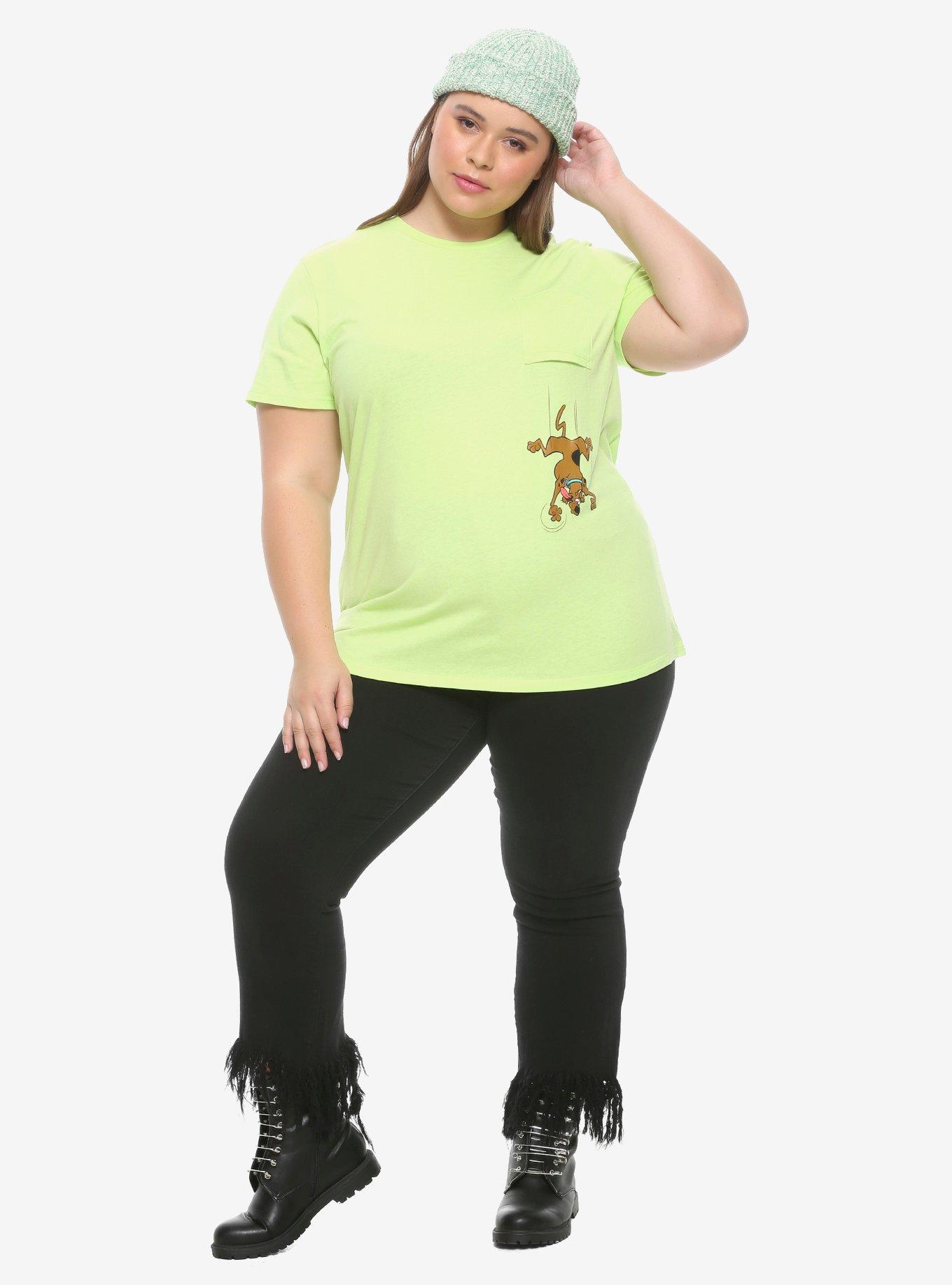 Scooby-Doo Fall Pocket Girls T-Shirt Plus Size, MULTI, alternate