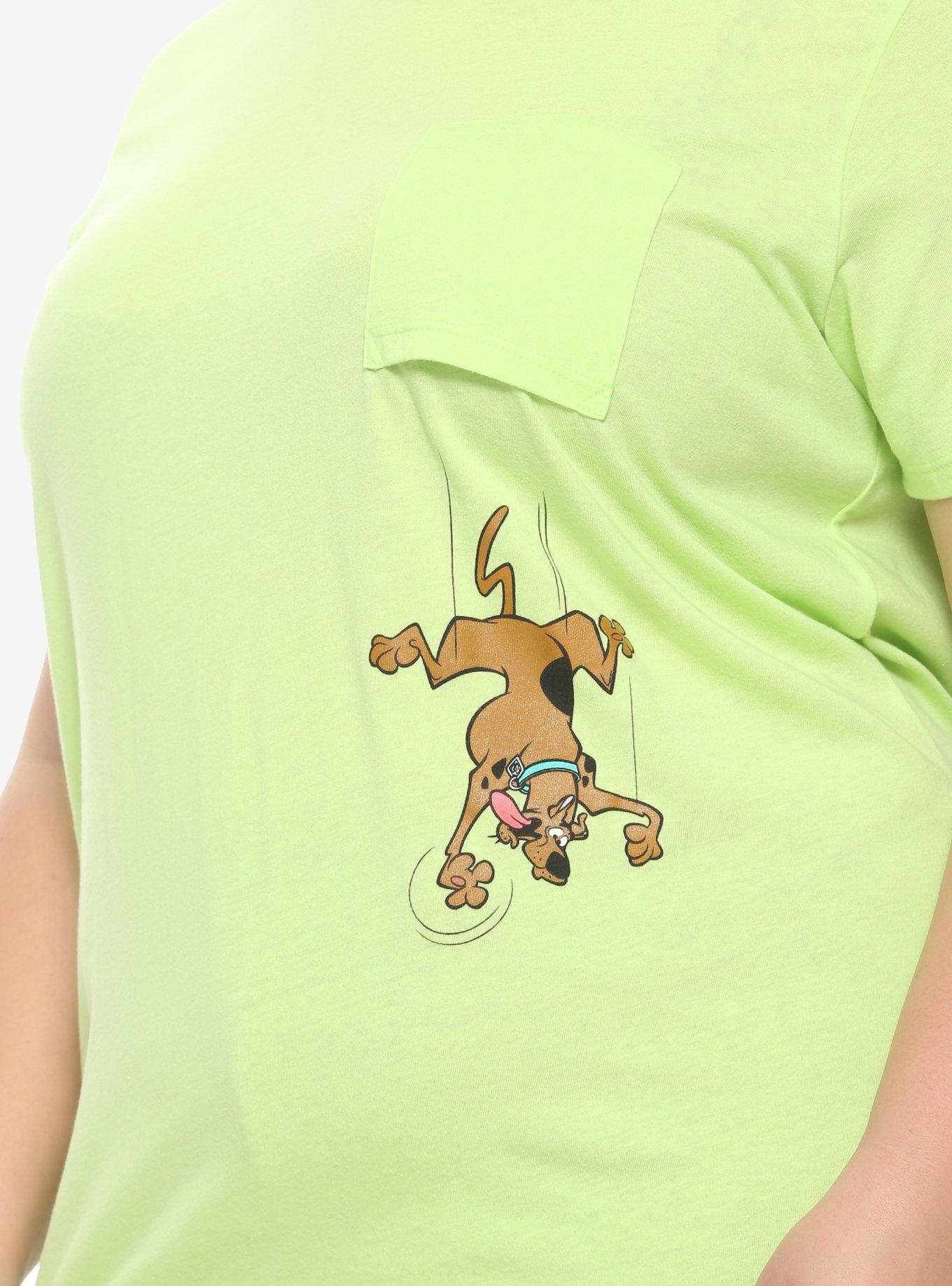 Scooby-Doo Fall Pocket Girls T-Shirt Plus Size, MULTI, alternate