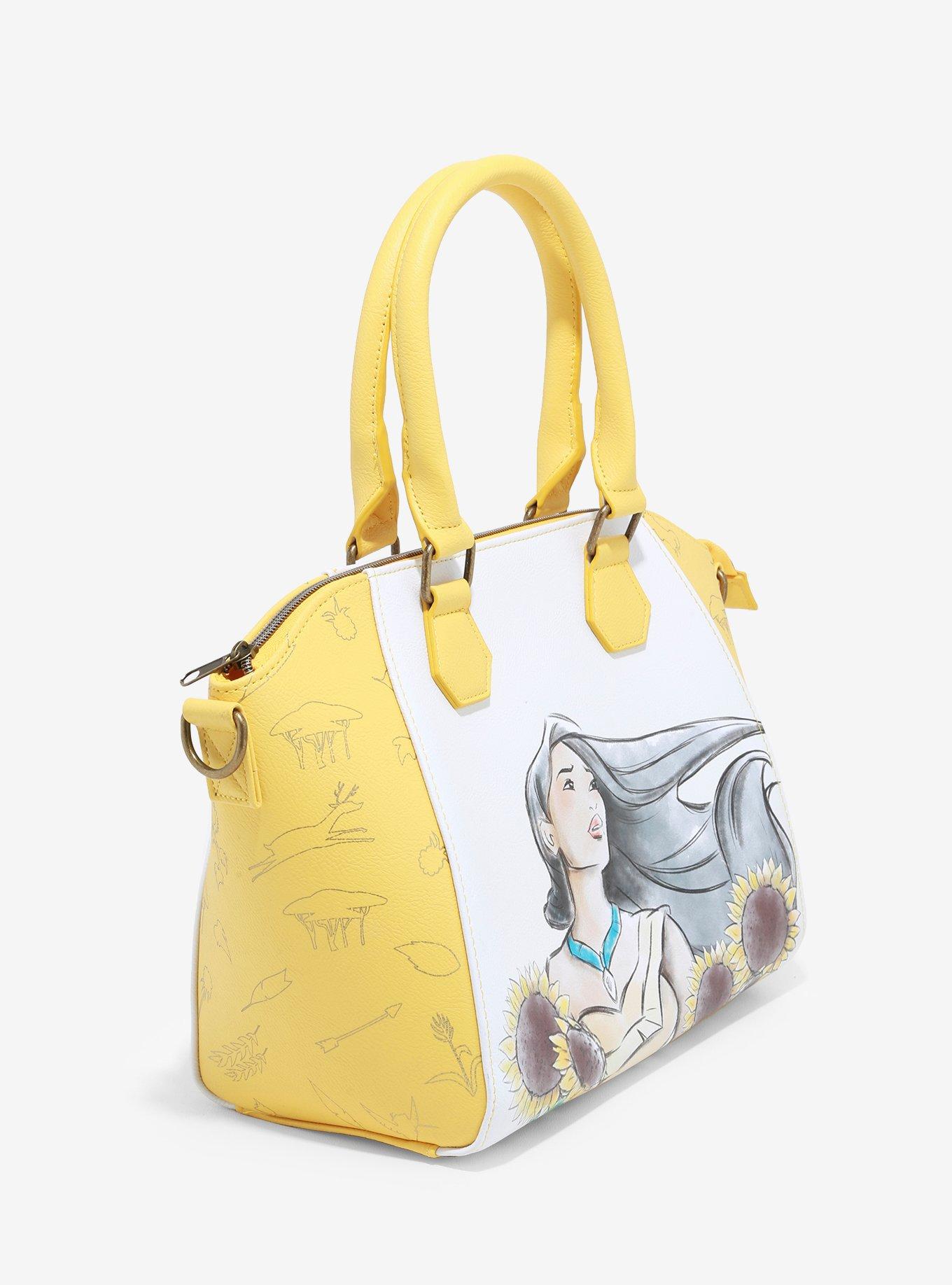 Loungefly Disney Pocahontas Watercolor Satchel Bag, , alternate