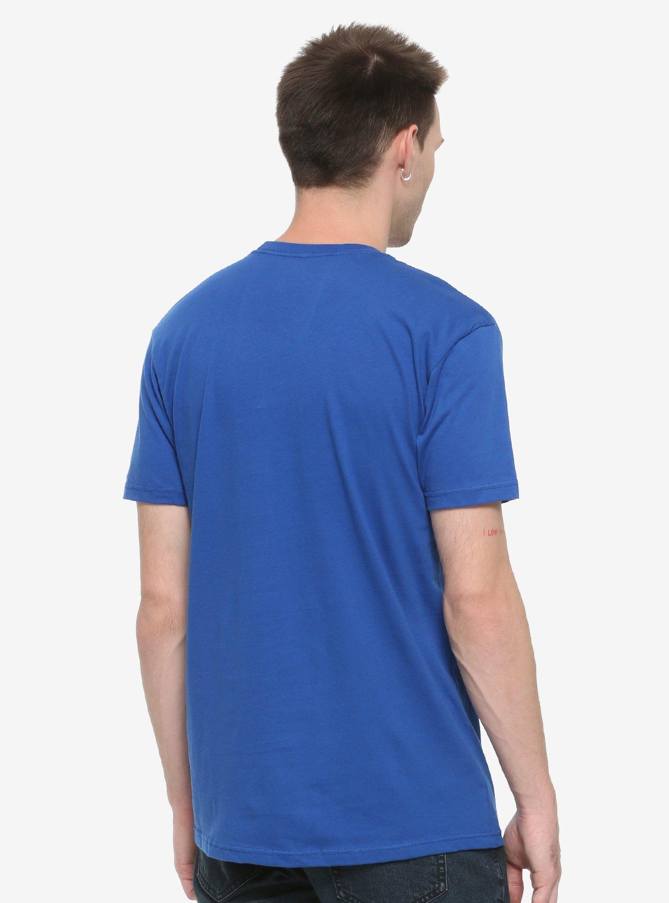 Rick and Morty Kirkland Meeseeks T-Shirt, BLUE, alternate