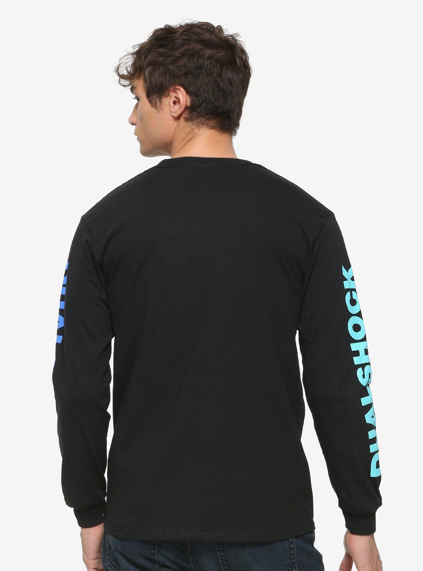 PlayStation DualShock Long Sleeve T-Shirt, BLACK, alternate