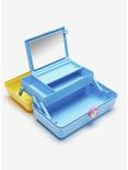 Caboodle On-The-Go-Girl Blue and Yellow Cosmetic Case, , alternate