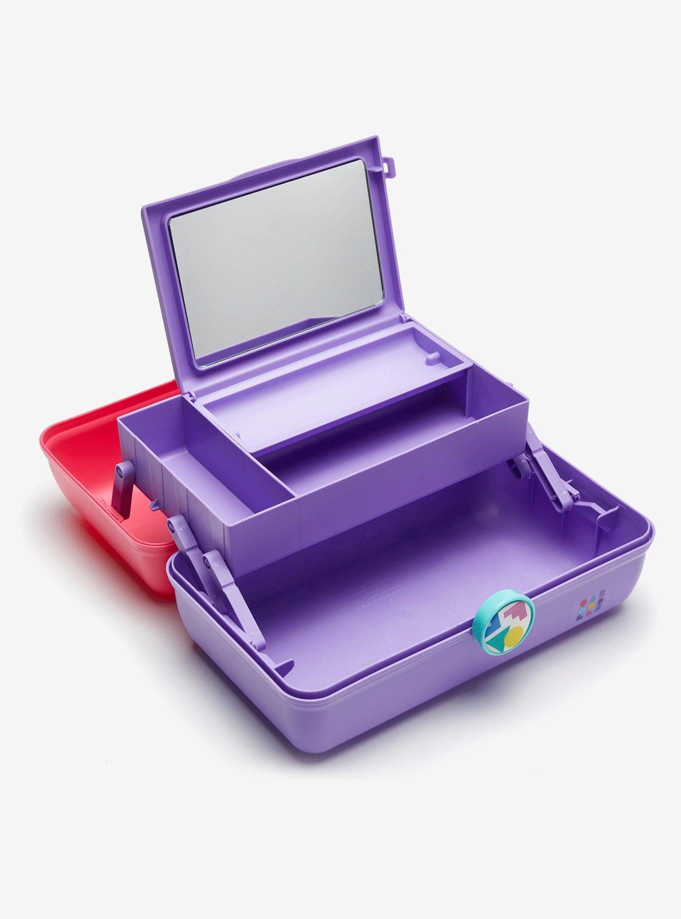 Caboodle On-The-Go-Girl Pink and Purple Cosmetic Case, , alternate