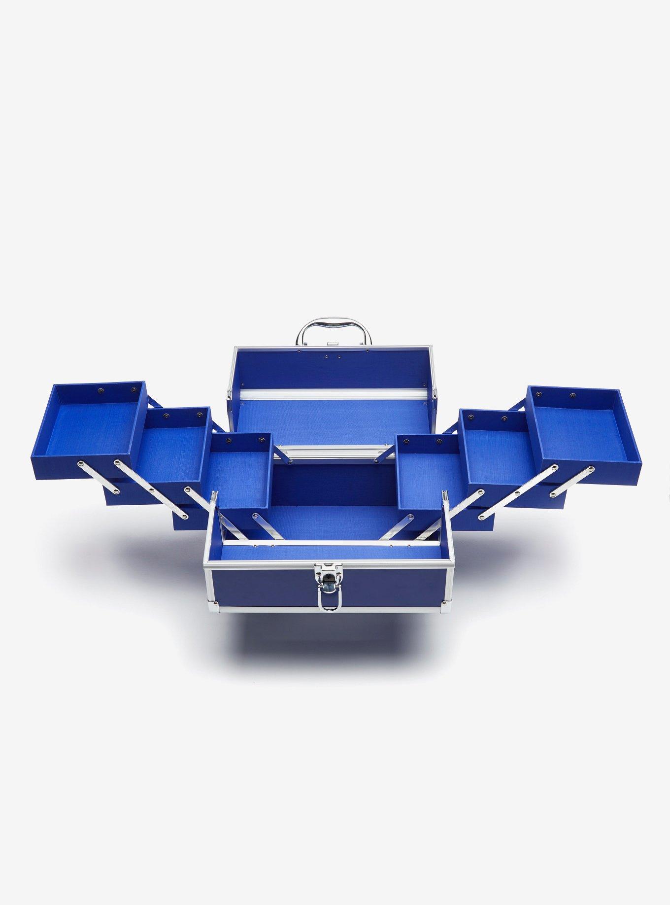 Caboodle Medium Train Case Blue, , alternate