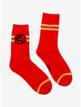 Disney Mulan Mushu Logo Crew Socks, , alternate