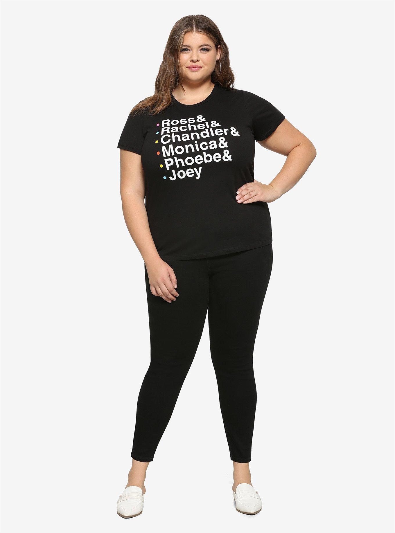 Friends Name List Girls T-Shirt Plus Size, MULTI, alternate