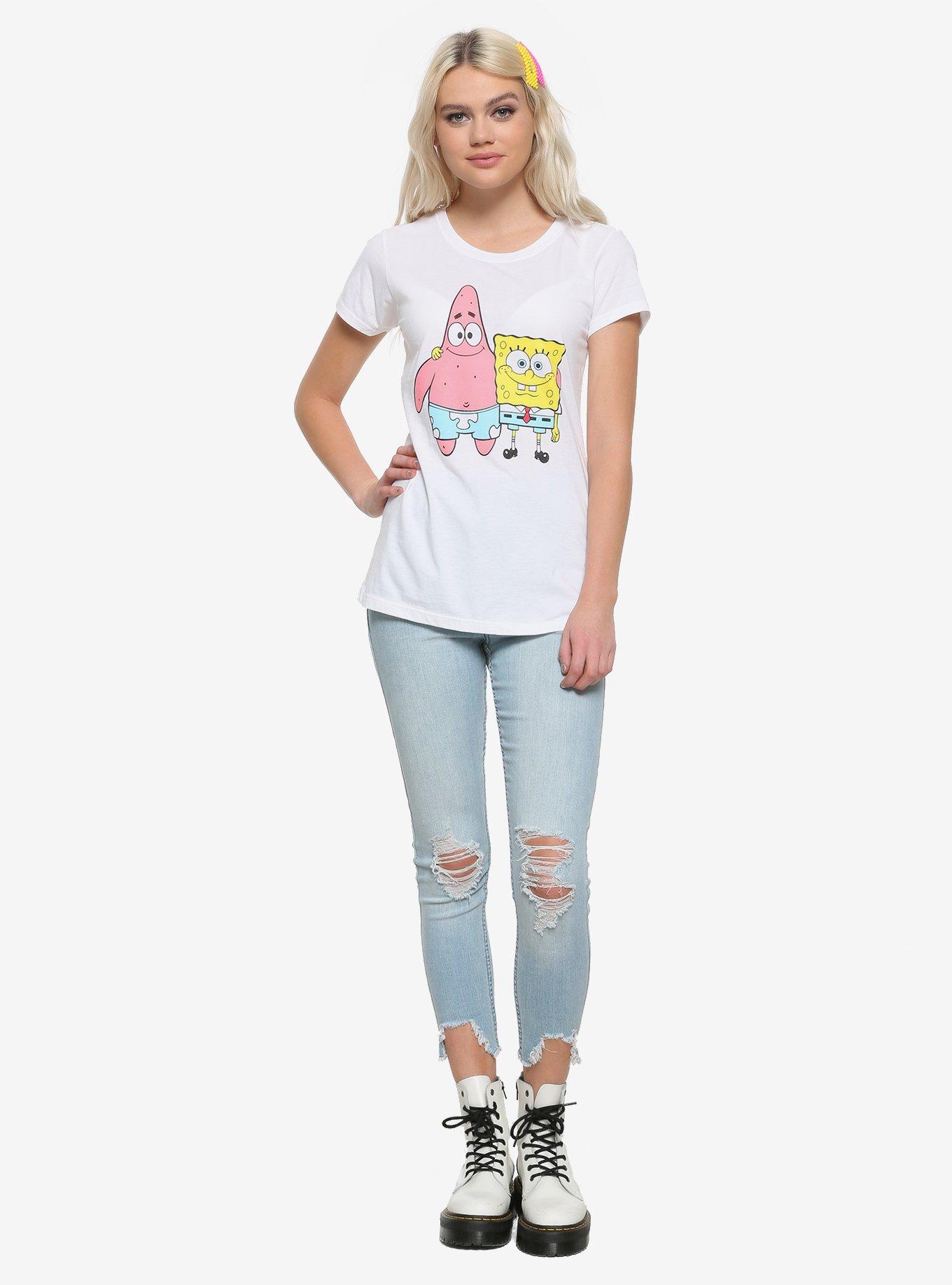 SpongeBob SquarePants SpongeBob & Patrick Besties Girls T-Shirt, MULTI, alternate