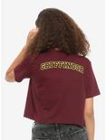 Harry Potter Gryffindor Stripes Girls Crop T-Shirt, MULTI, alternate