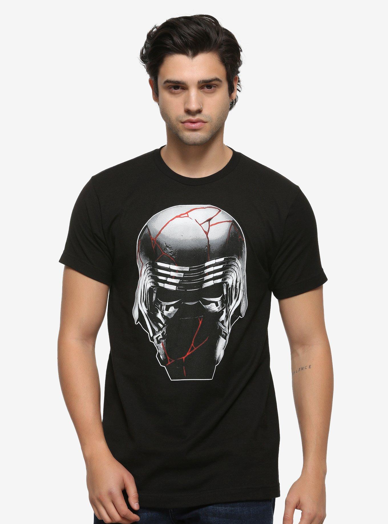 Star Wars: The Rise Of Skywalker Kylo Ren Helmet T-Shirt, BLACK, alternate